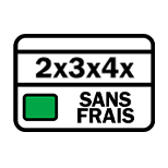 2x 3x 4x Sans Frais