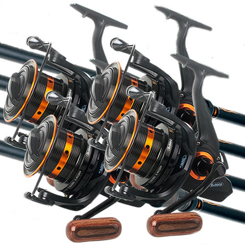 Ensemble Carp Design Slim Fighter Evo 12' 3.5lbs Gk9000 (les 4) Carpe