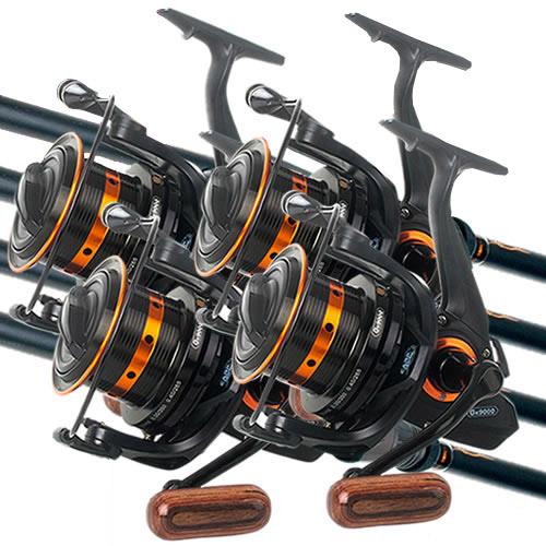 Ensemble Carp Design Slim Fighter Evo 13' 3.5lbs Gk9000 (les 4) Carpe