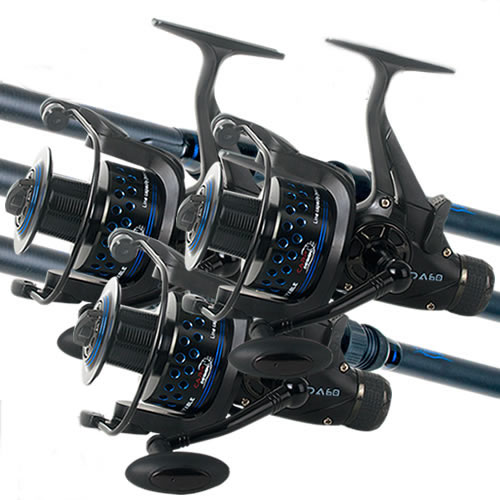 Ensemble Carp Design Start Fighter 12' 3lbs Da60 (les 3) Carpe