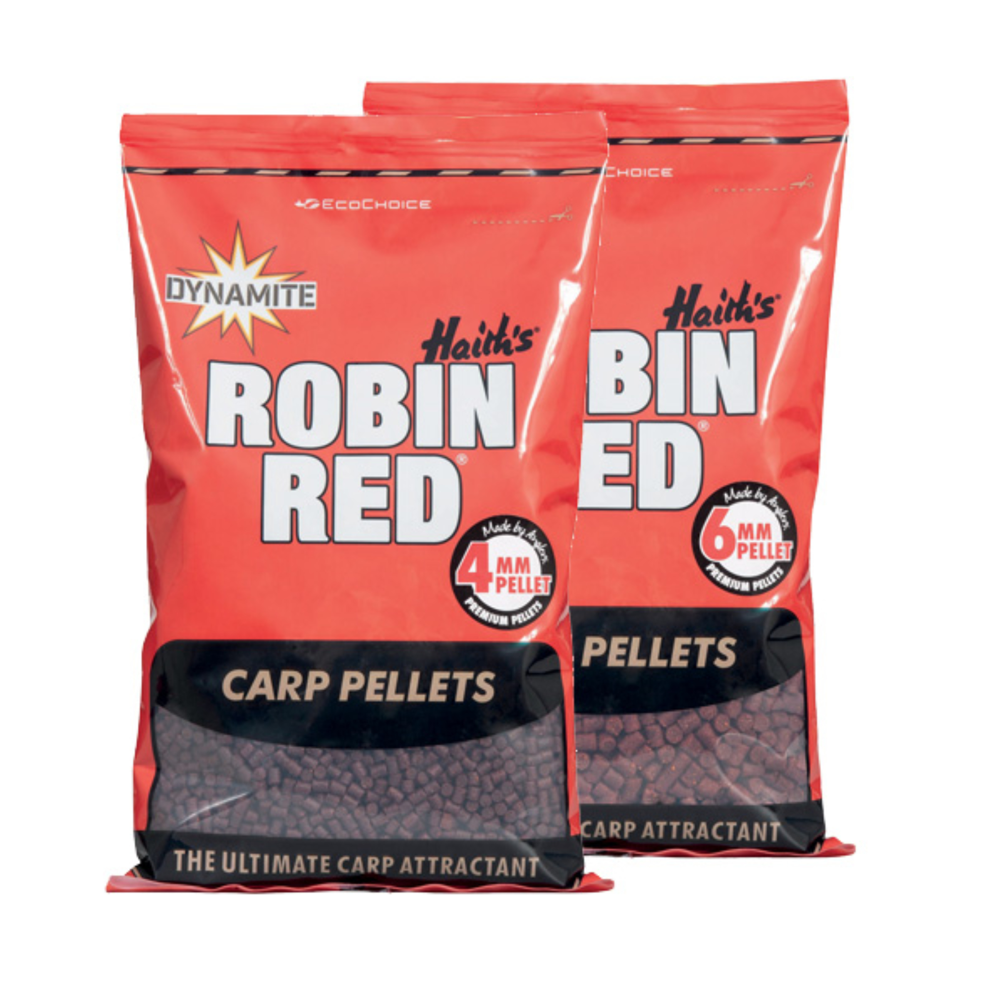 Pellets Dynamite Baits Robin Red 900g Carpe - Diamètre: 6mm