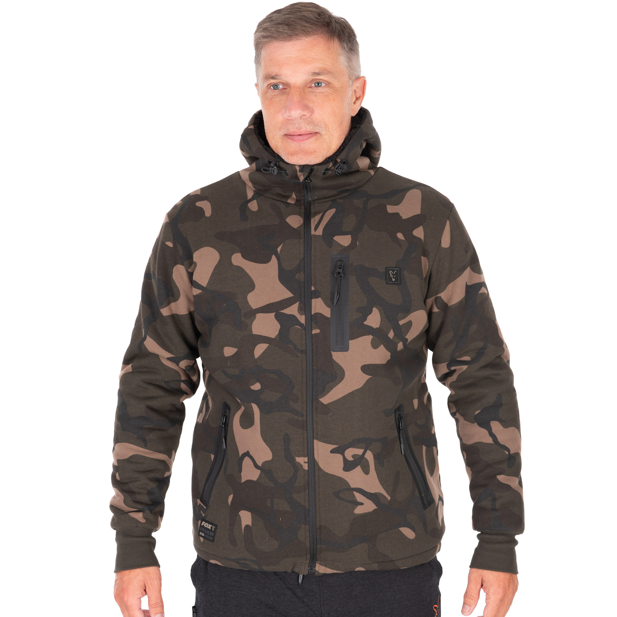 Veste Fox Camo Full Zip Prem Sherpa 310 Carpe - Taille: Xl