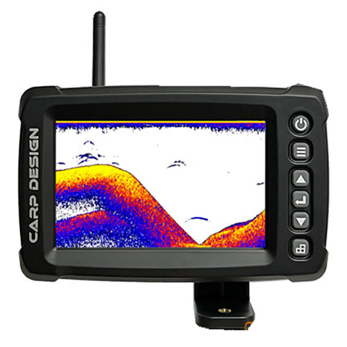 Kit Echosondeur Bateau Amorceur Carp Design T600 Couleur Carpe