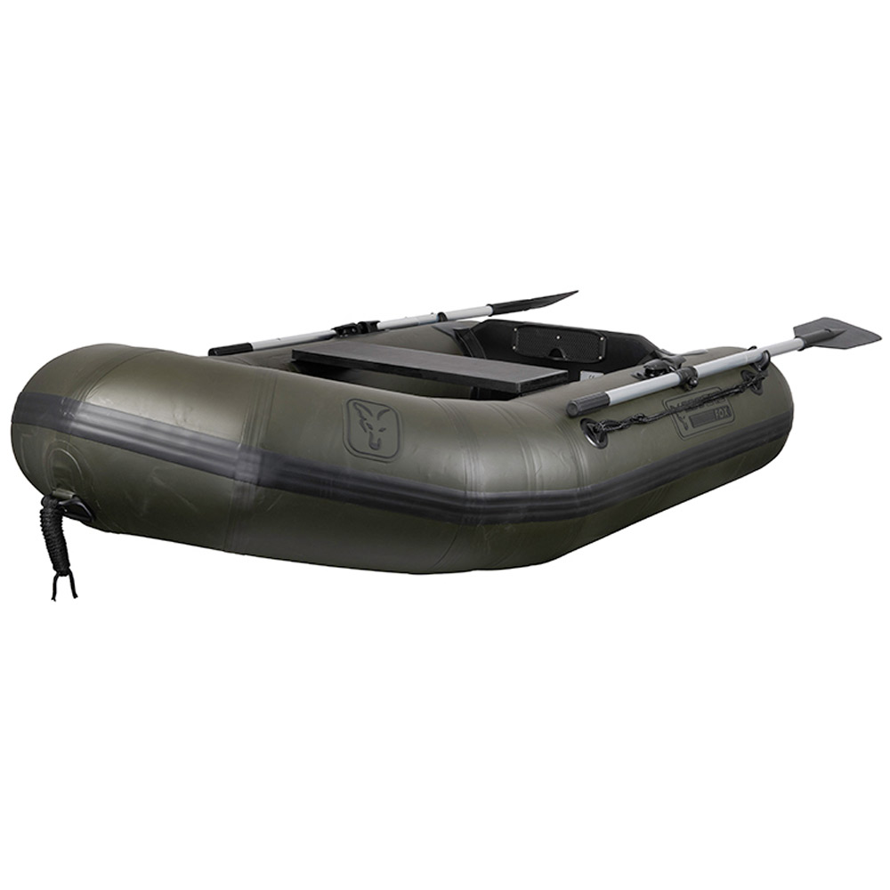 Bateau Pneumatique Fox Eos 215 Plancher Lattes + Moteur Electrique Fox 45 45lbs 12v