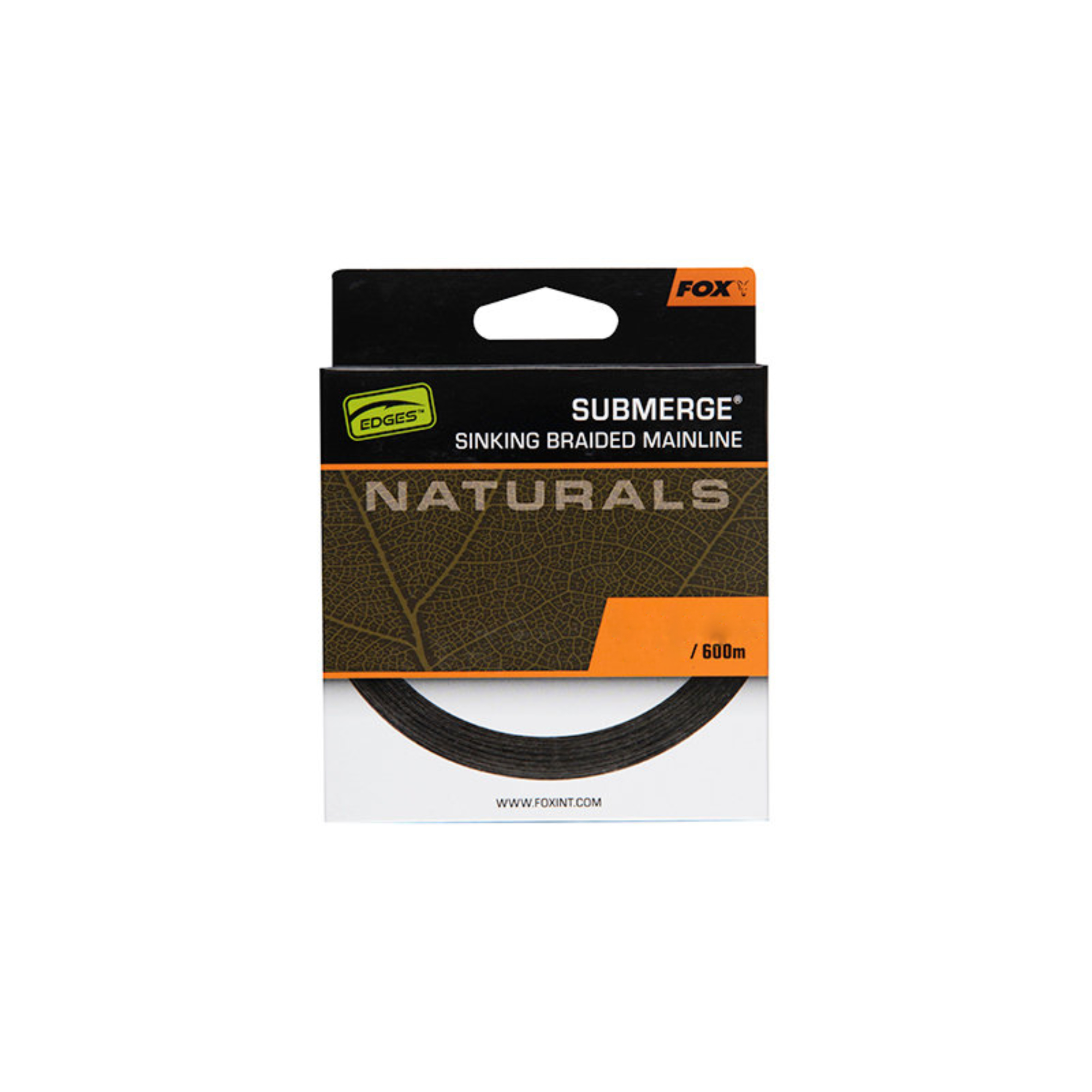Tresse Fox Edges Naturals Submerge 600m Carpe - Diamètre: 0.30mm