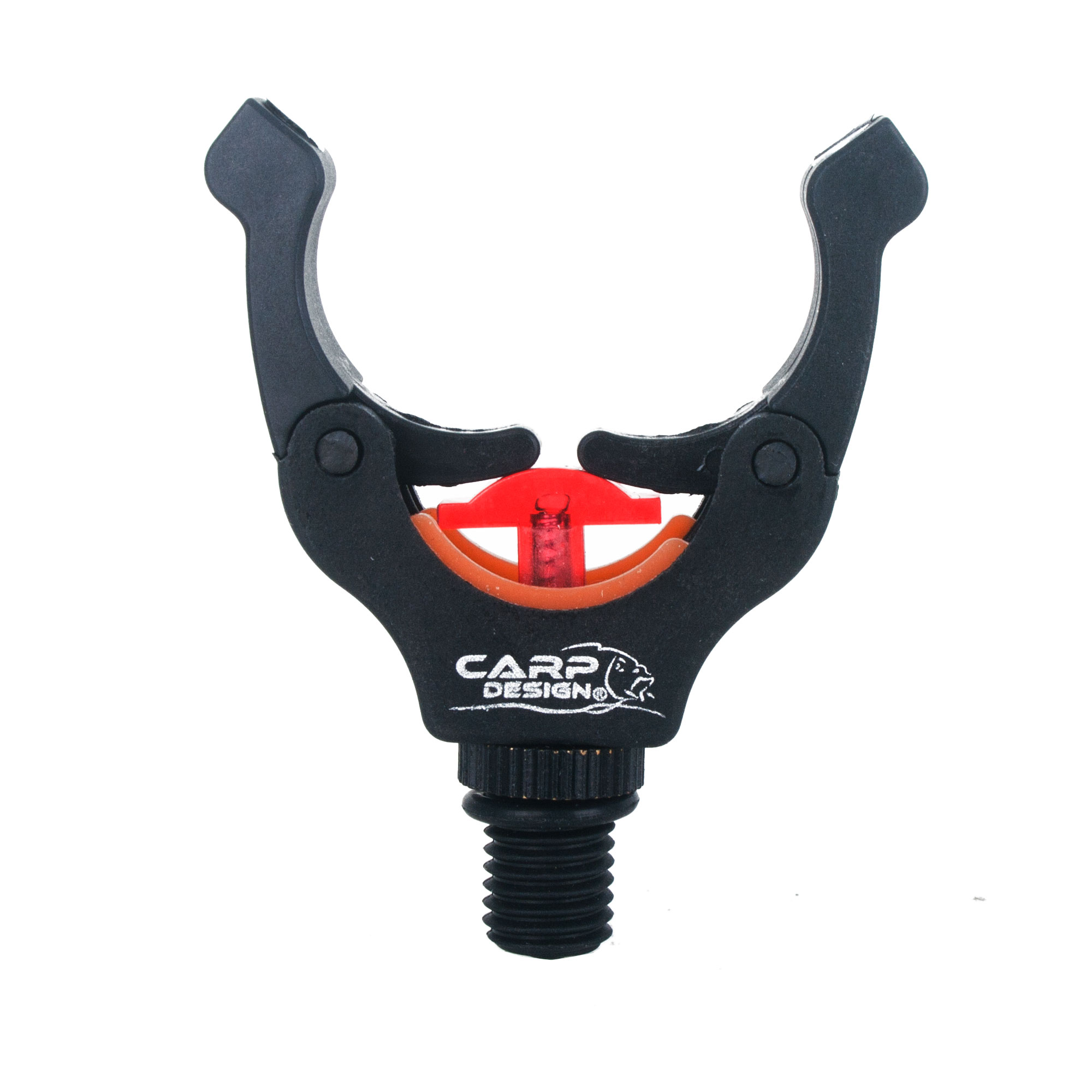 Rod Pod Carp Design Elite Black 3 Cannes + Coffret Carp Design Centrale 3 Détecteurs X-touch + Coffret Carp Design 3 Hangers X-slide Néon + Support Arrière Carp Design Magnet Action