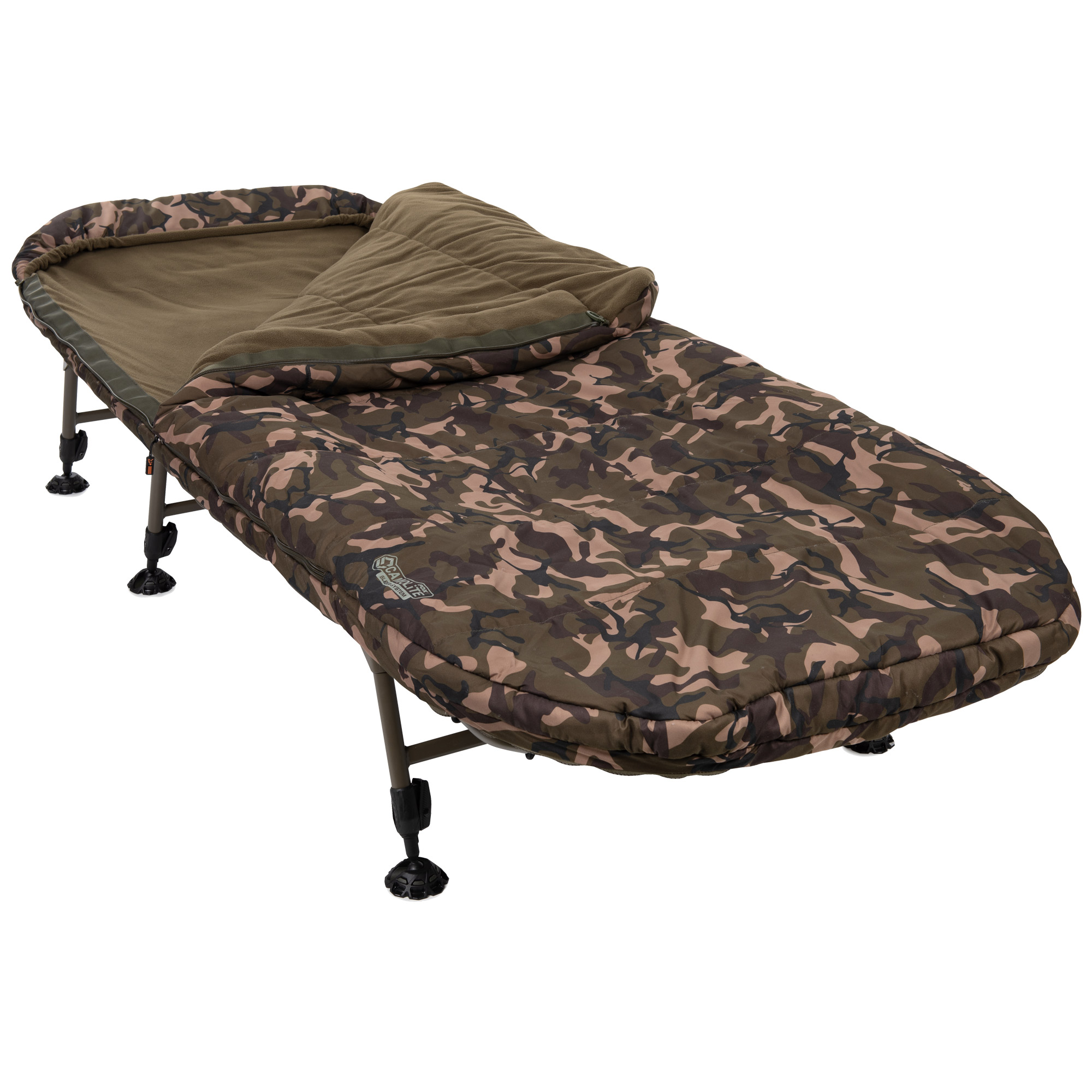 Bed Chair Fox Camolite Sleep System 6 Pieds 4 Saisons Carpe