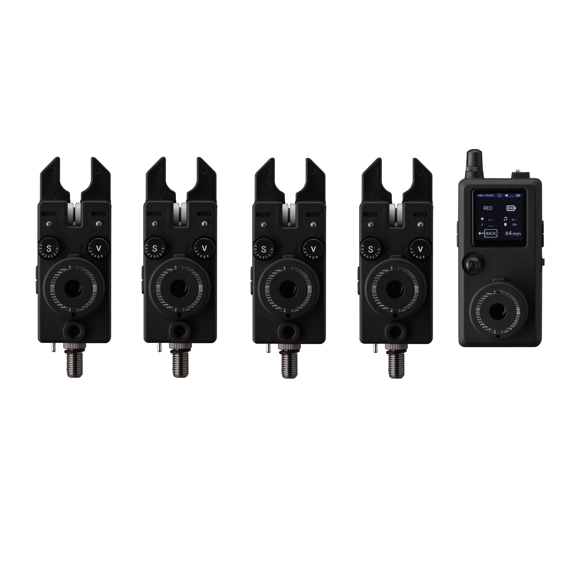 Coffret Beetackle Centrale R15 4 Détecteurs K15 Carpe