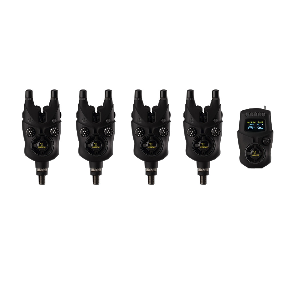 Coffret Beetackle Centrale Nr9s 4 Détecteurs Nk9s Carpe