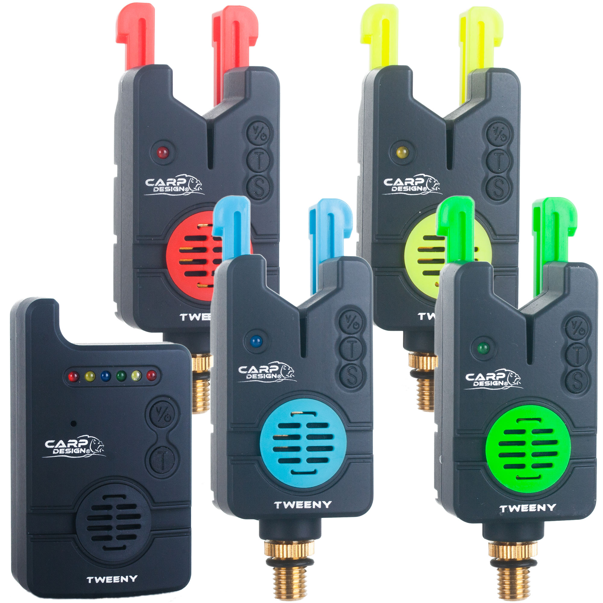 Coffret Carp Design Centrale 4 Détecteurs Tweeny Carpe