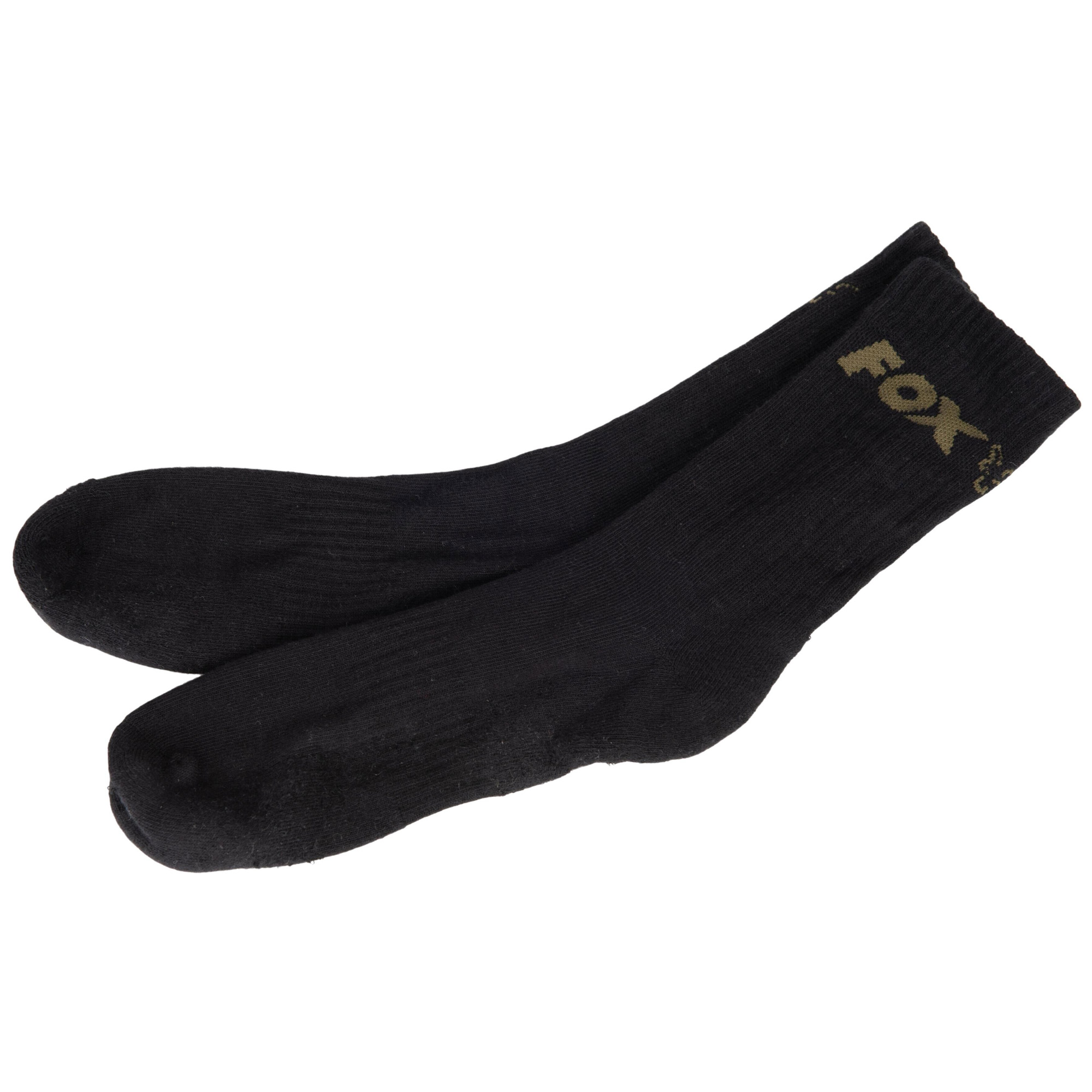 Chaussettes Fox Explorer Black (par 3) Carpe - Pointure: 40/43