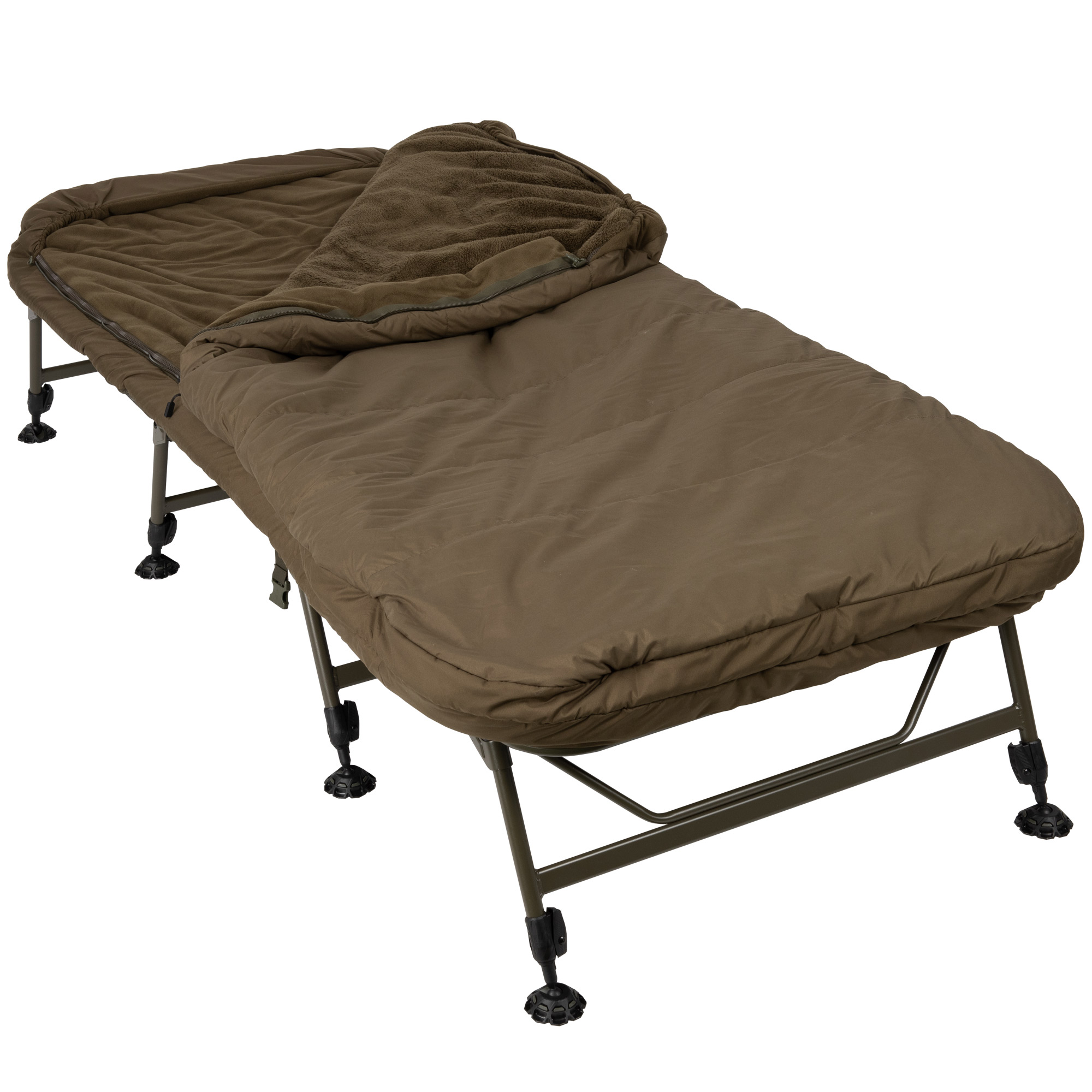 Bed Chair Fox Flatliner X Mf Sleep System 8 Pieds 5 Saisons Carpe