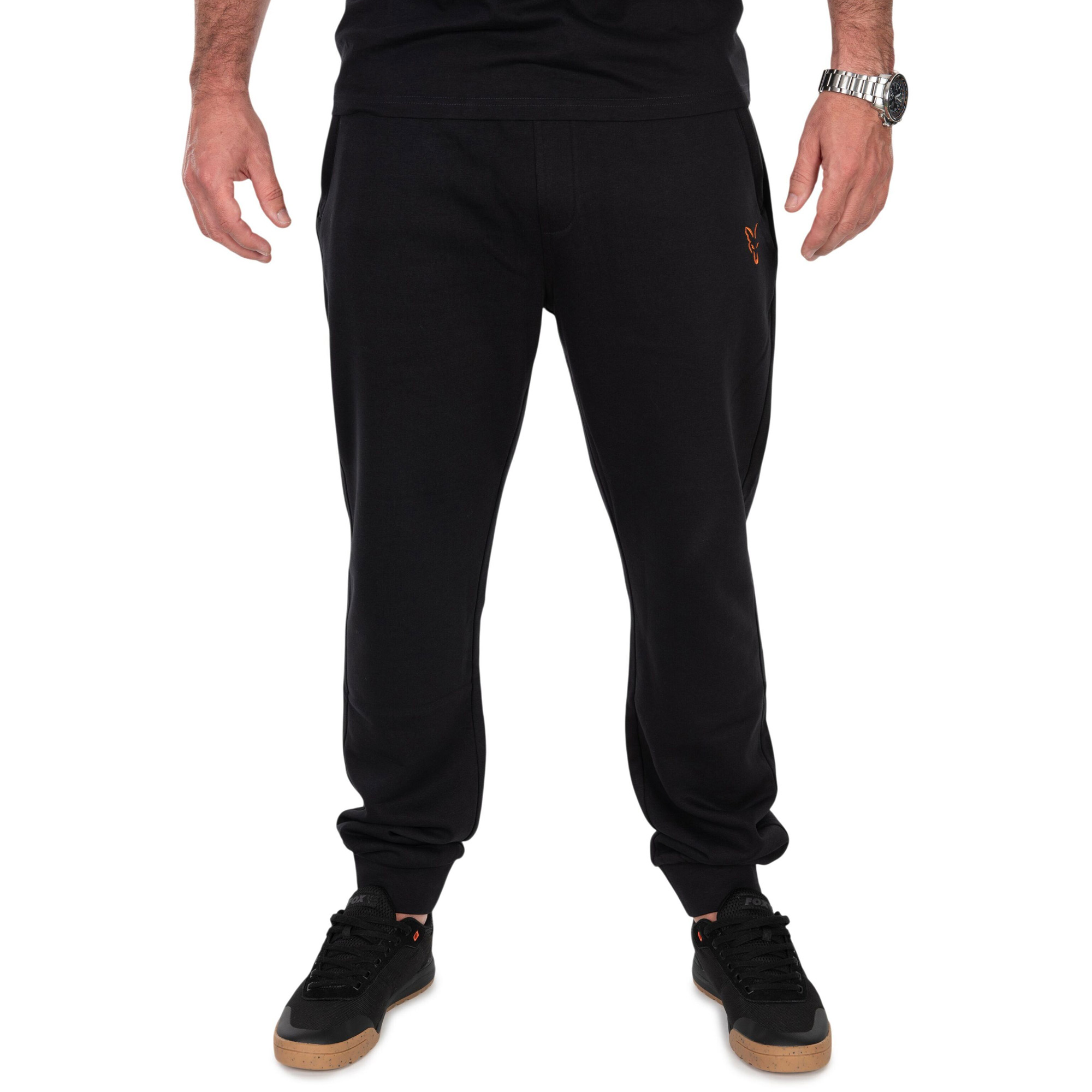 Pantalon Fox Classic Jogging Black/orange Carpe - Taille: Xxl