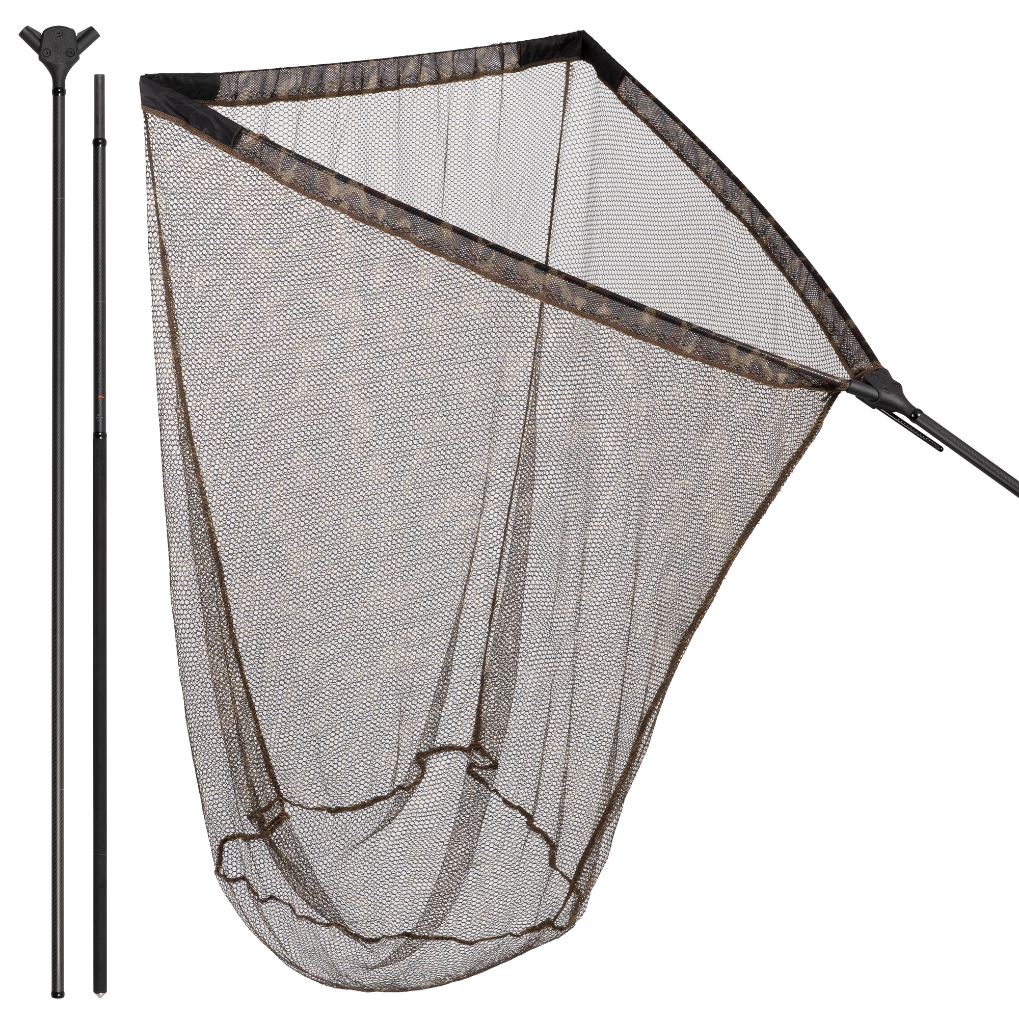 Epuisette Fox Lever-lok Landing Net 42'' Manche 2 Parties Carpe
