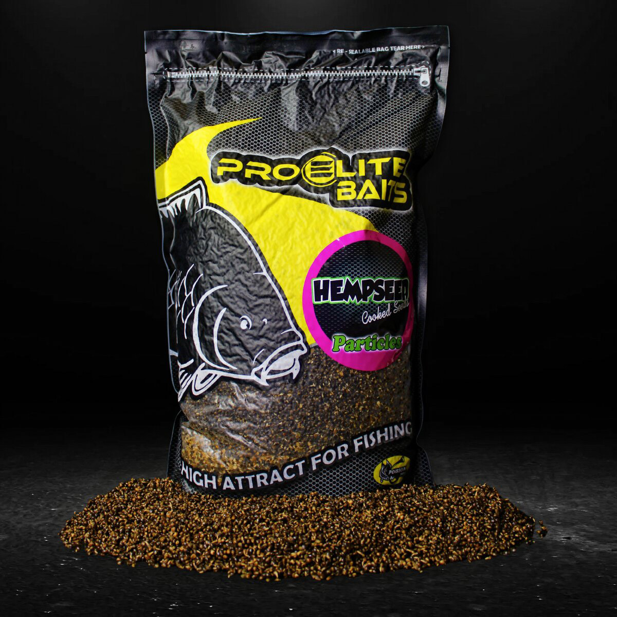 Graines Pro Elite Baits Chenevis 4kg Carpe