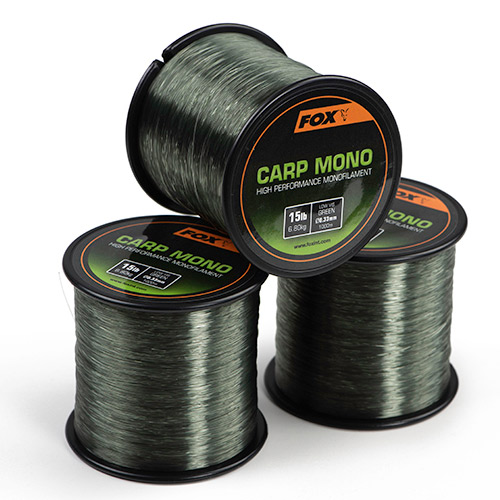 Nylon Fox Carp Mono Carpe - Diamètre: 18lbs 0.35mm 1000m