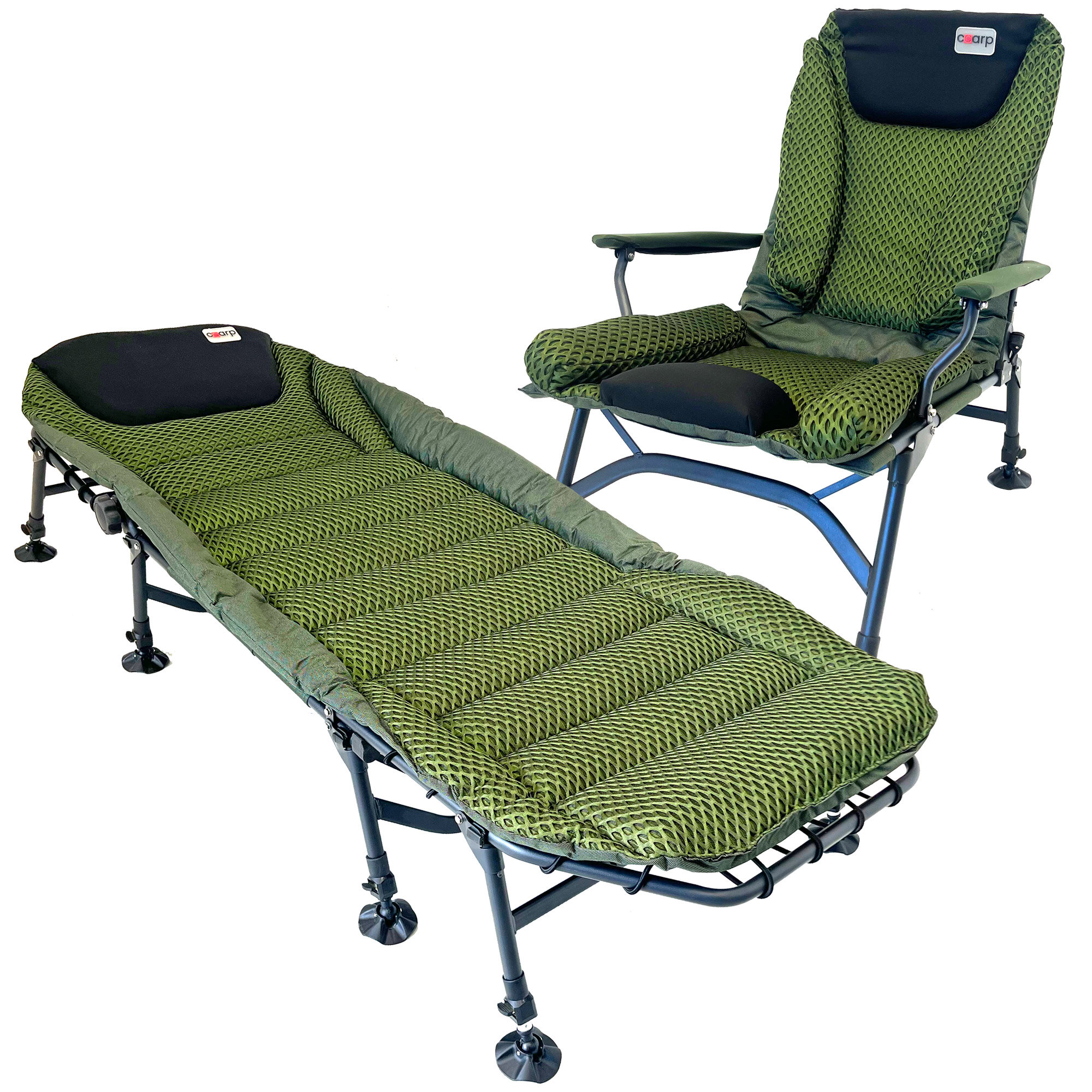 Bed Chair Ccarp Deep Sleep 8 Pieds + Level Chair Ccarp Deep Sleep