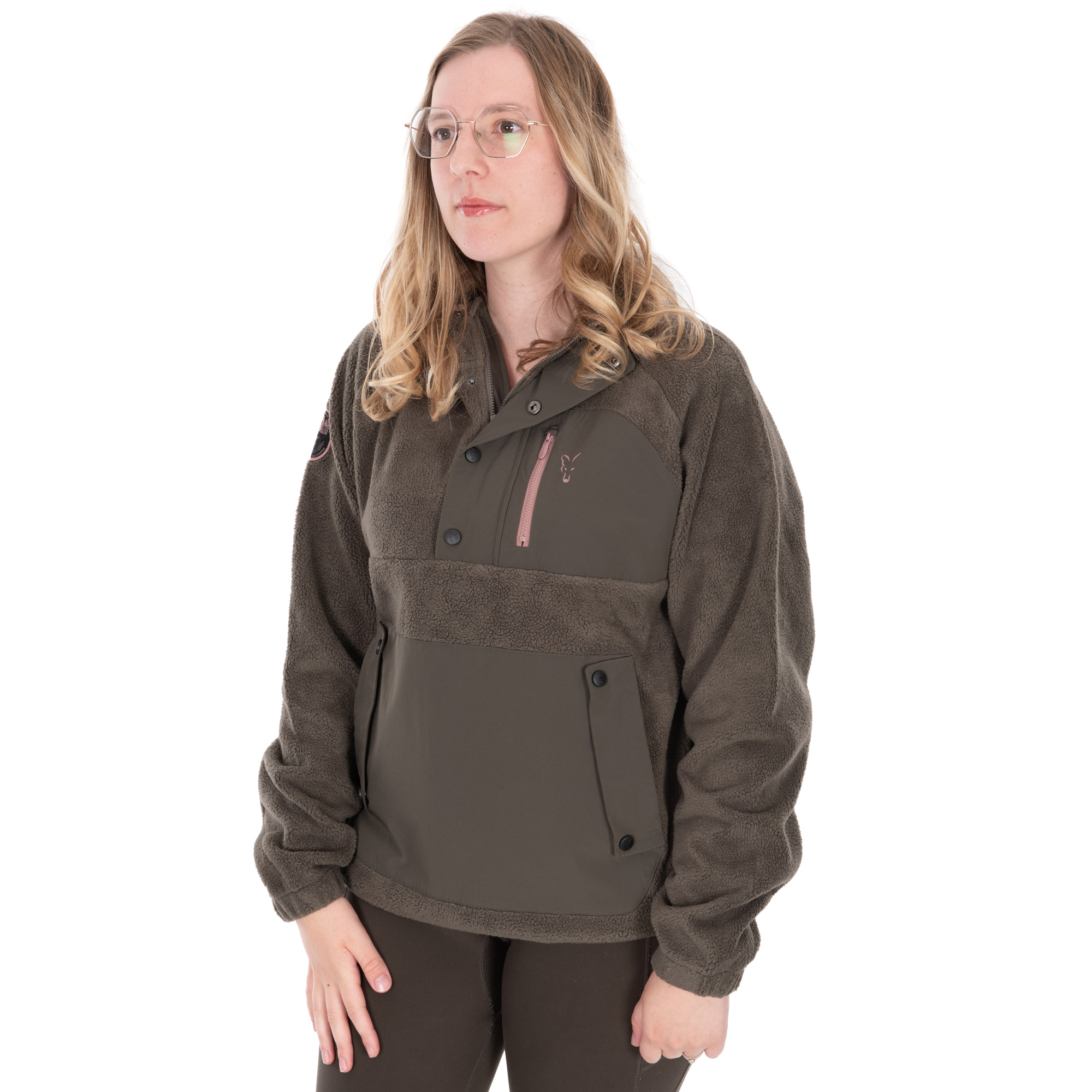 Veste Fox Women Explorer Fleece Hooded Carpe - Taille: M