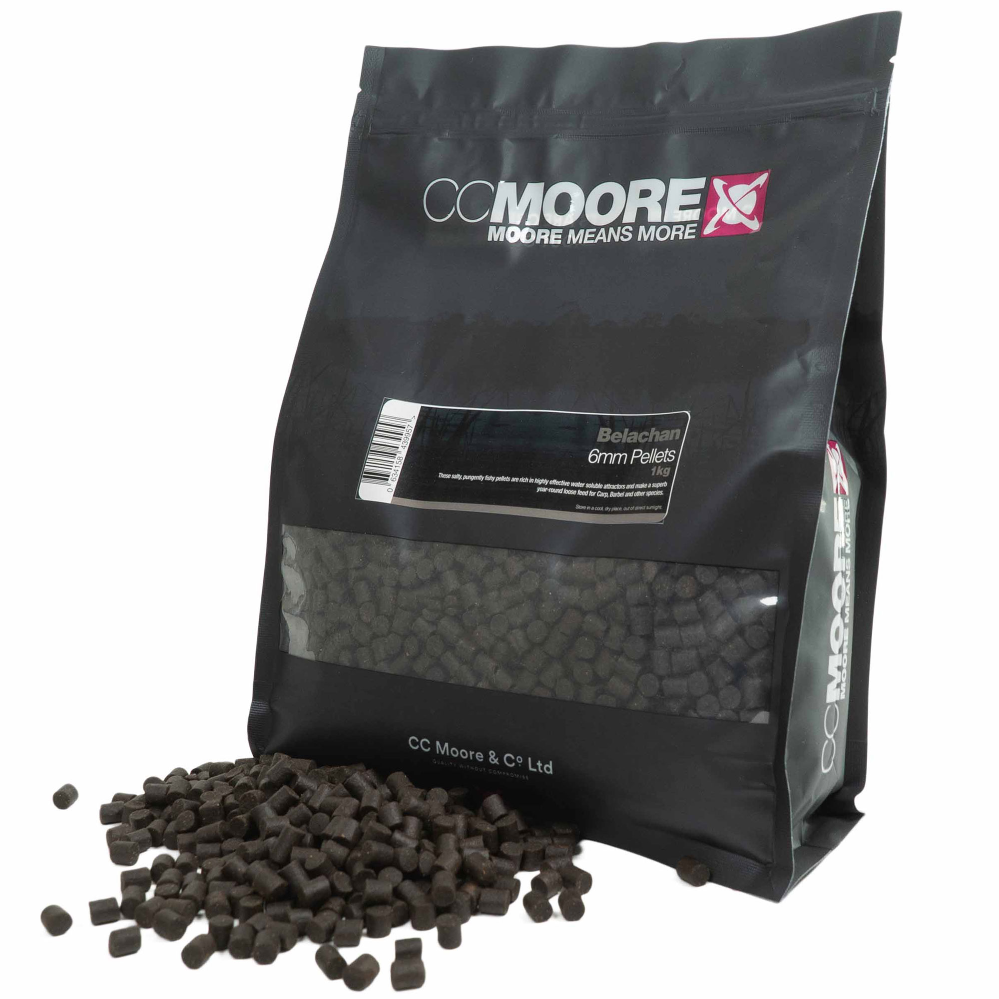 Pellets Cc Moore Belachan 6mm 1kg Carpe
