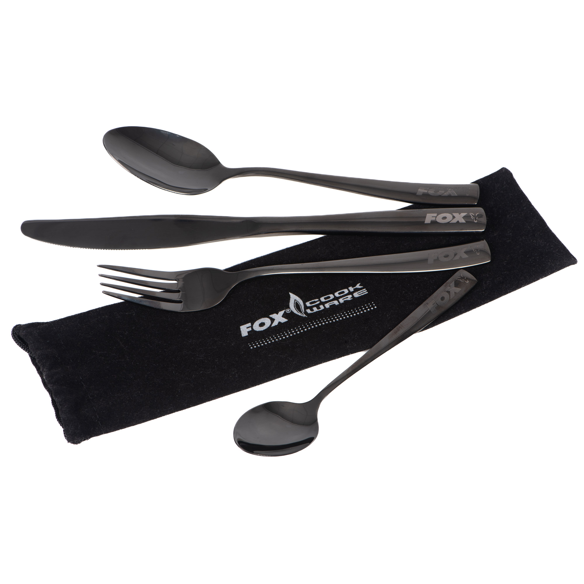 Couverts Fox Cookwear Black Stainless Carpe