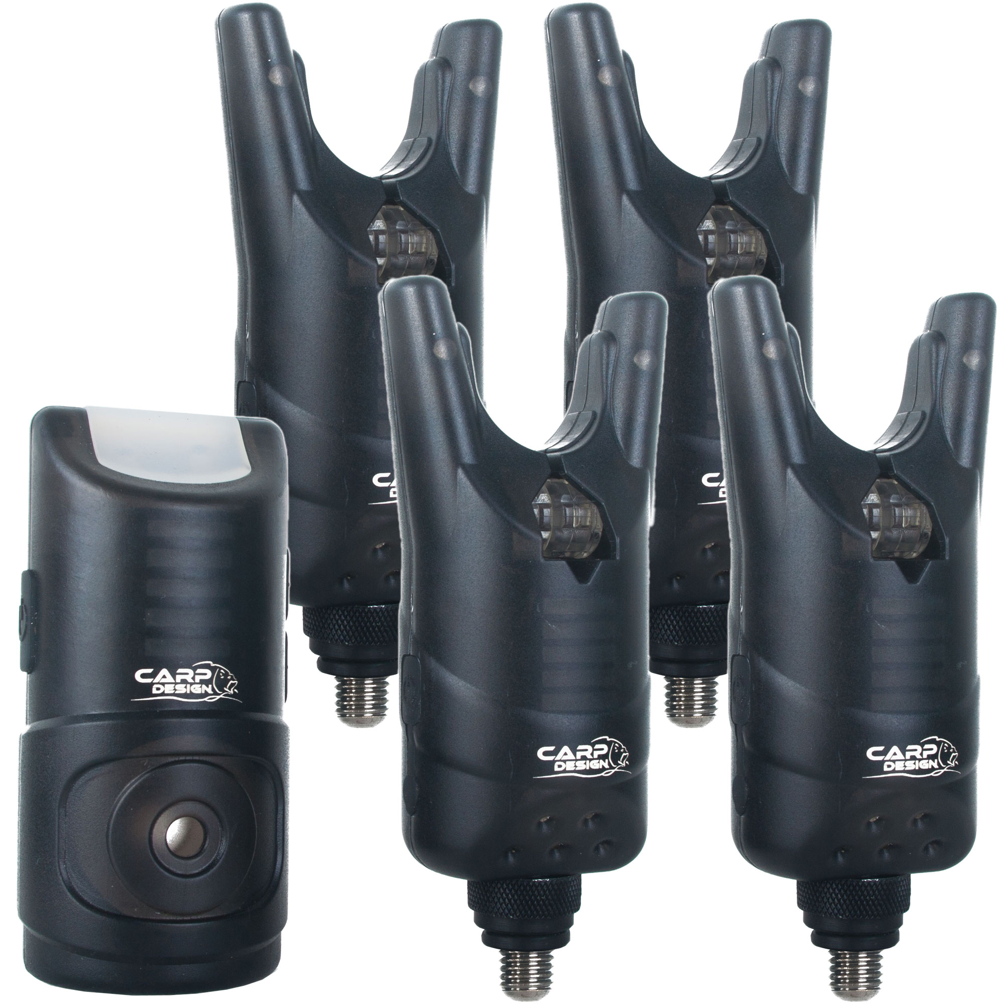 Coffret Carp Design Centrale 4 Détecteurs D-version + Coffret Carp Design 4 Balanciers Lumineux Blade