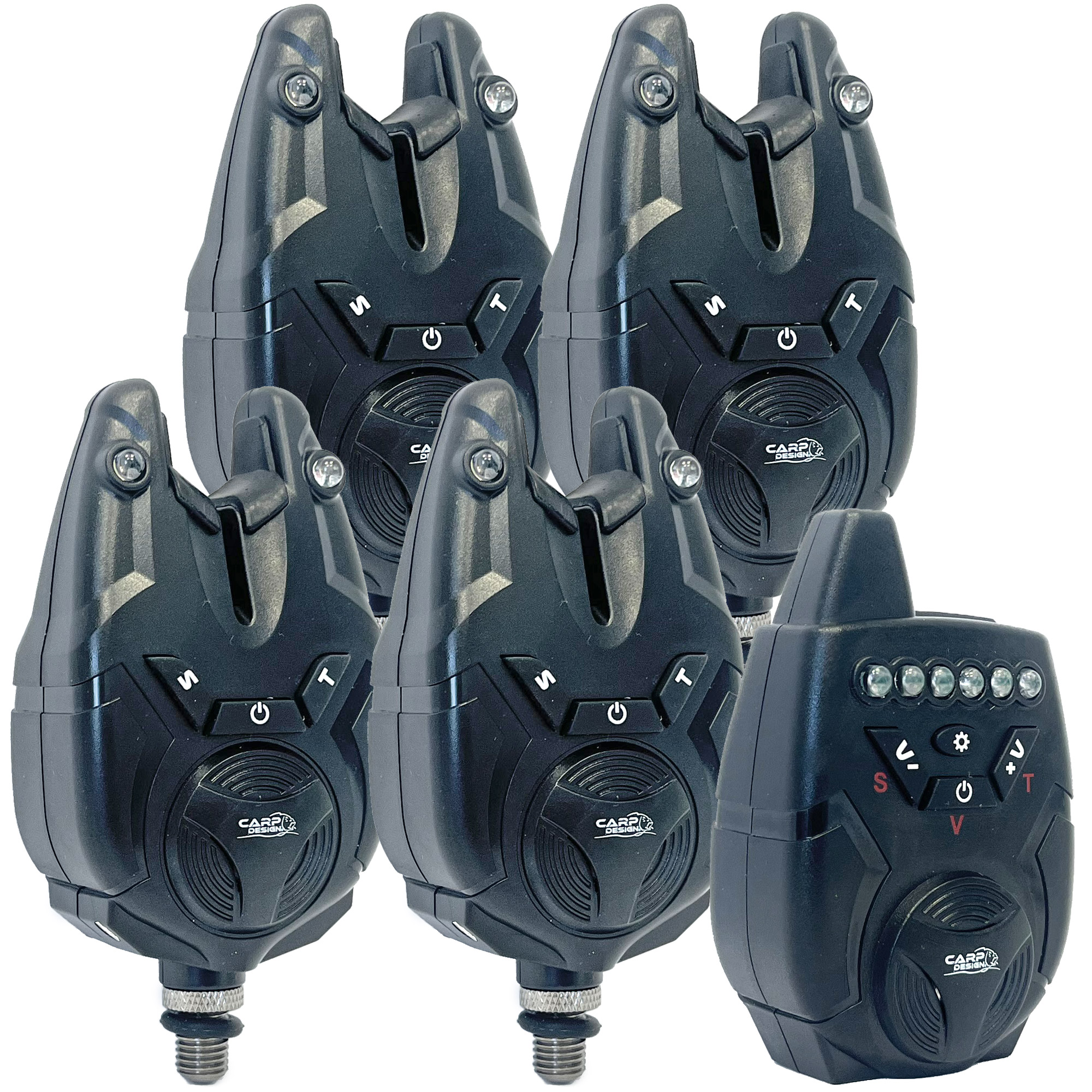 Coffret Carp Design Centrale 4 Détecteurs X-touch Carpe