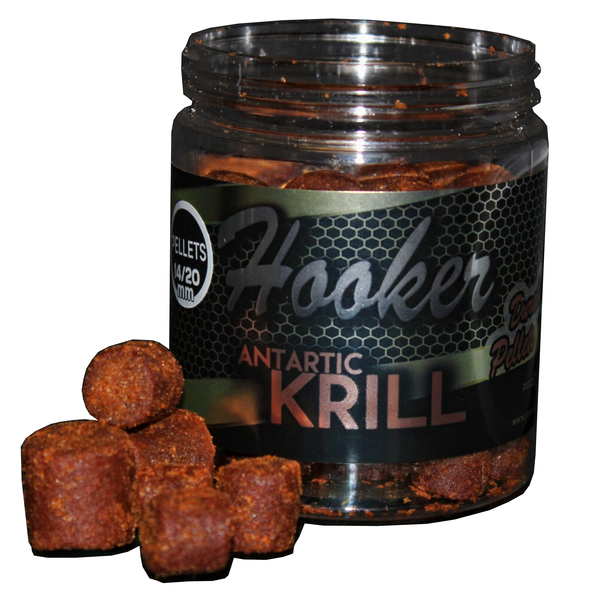 Pellets Pro Elite Baits Gold Hookers 8/14/20mm Antartic Krill 130g Carpe
