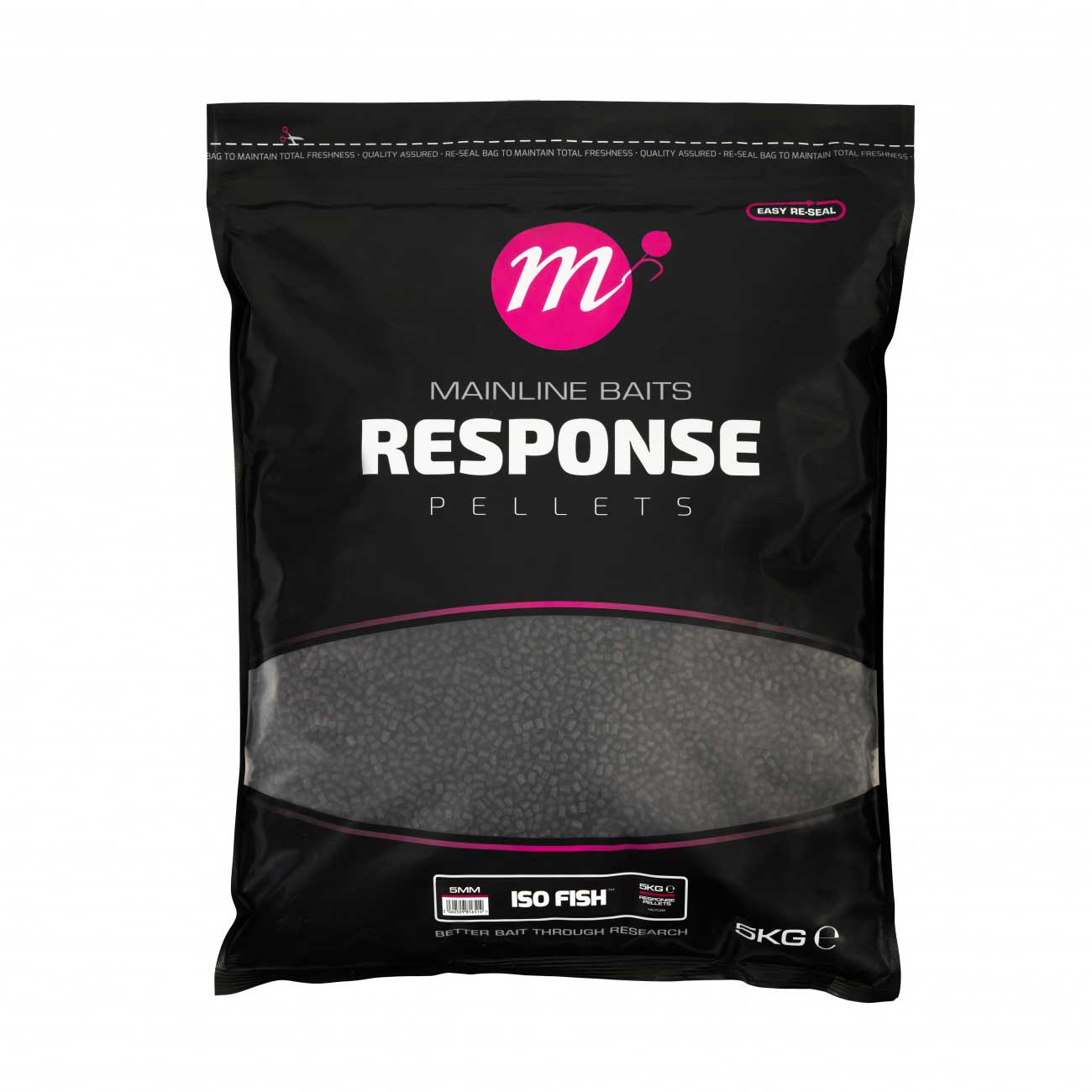 Pellets Mainline Response Iso Fish 5mm 1kg Carpe