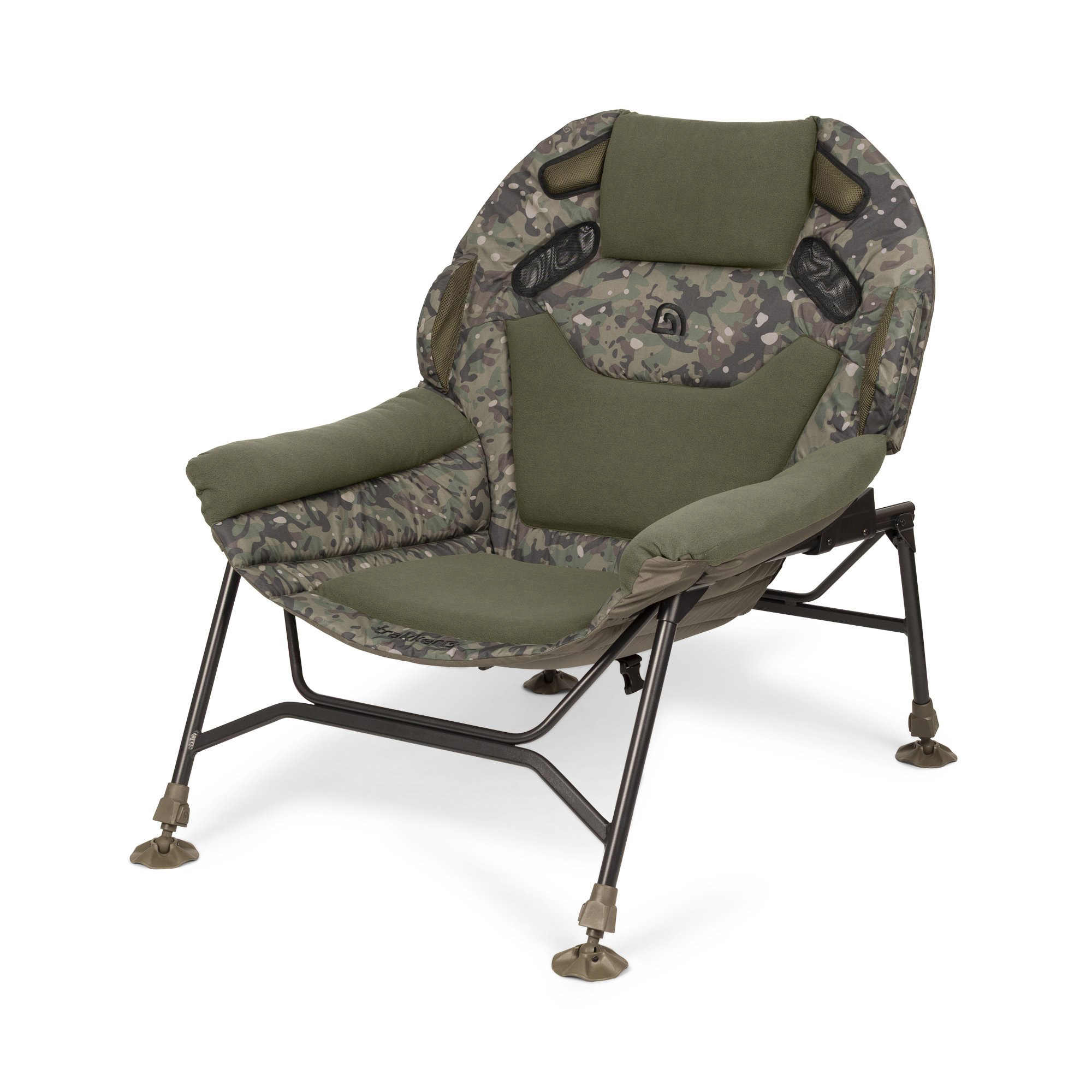 Level Chair Trakker Levelite Colossus Camo Recliner Carpe