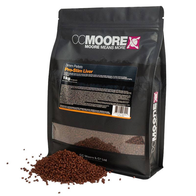 Pellets Cc Moore Pro-stim Liver 3mm 1kg Carpe