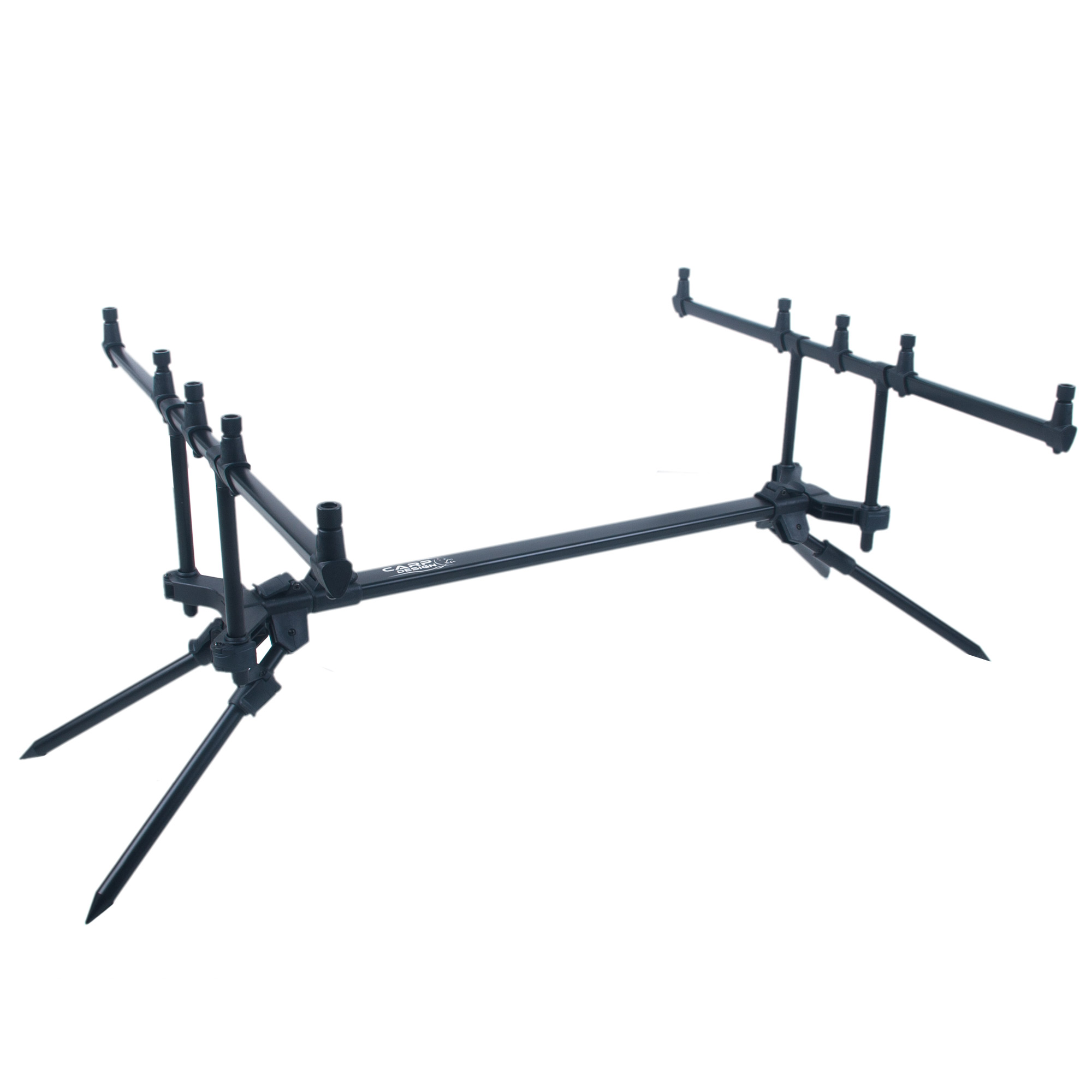 Rod Pod Carp Design Evasion 3/5 Cannes + Pieds Longs Carpe