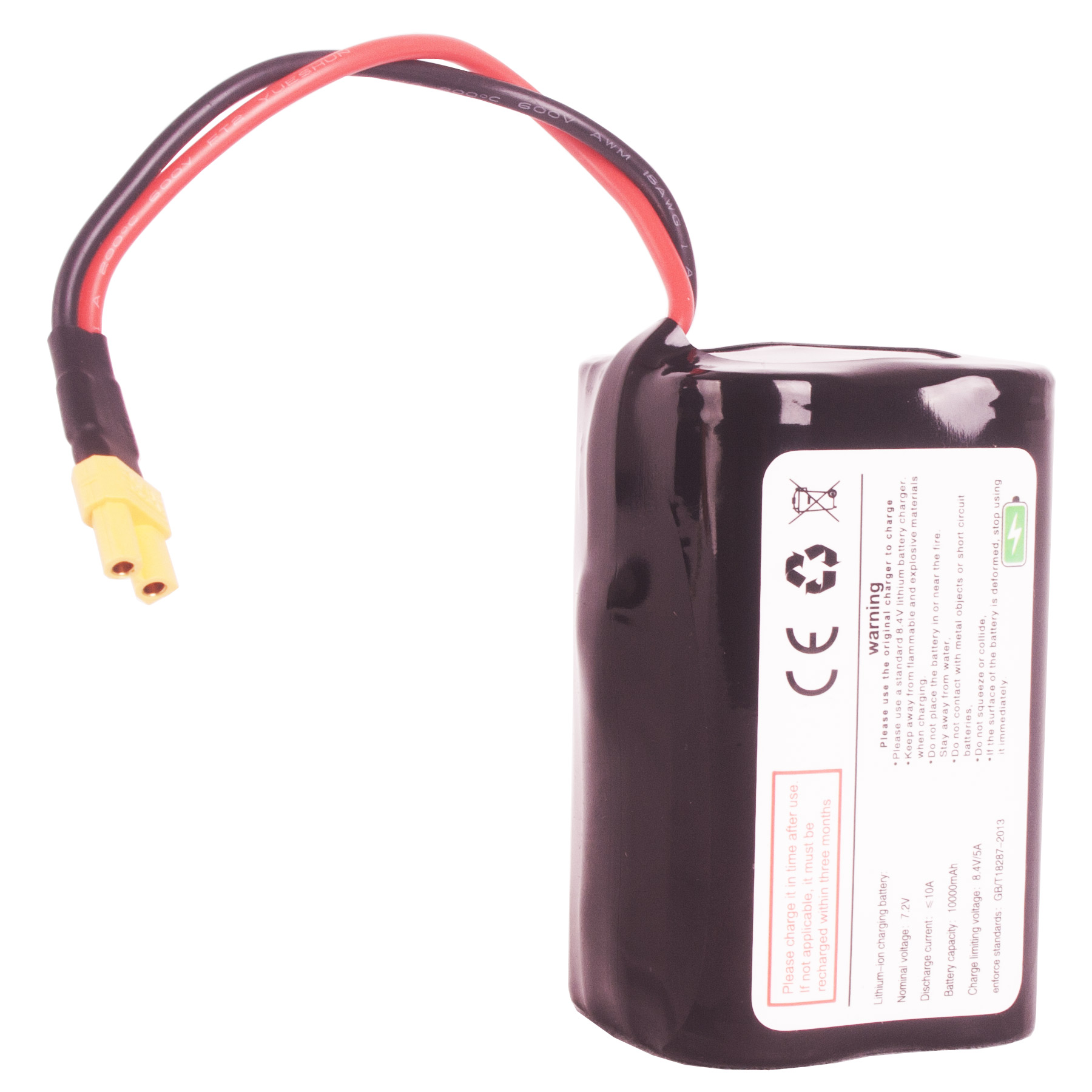 Batterie Lithium Ccarp Pour Bateau Amorceur Black Ghost Carpe