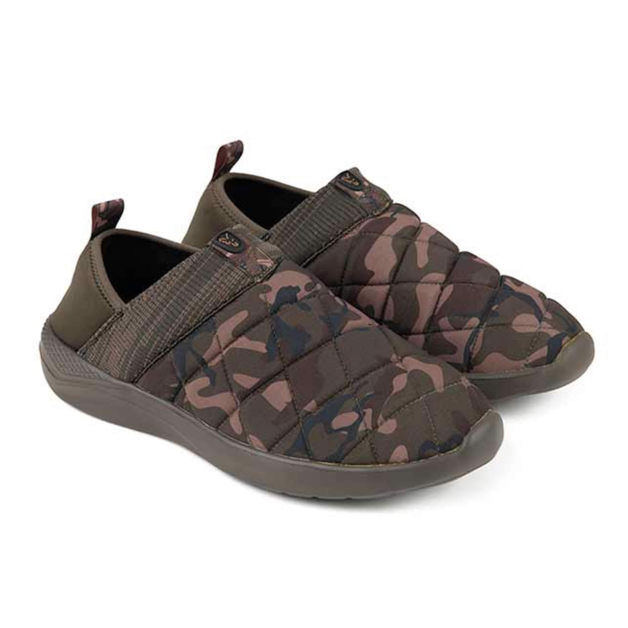 Chaussures Fox Biwy Slippers Camo/khaki Carpe - Pointure: 45