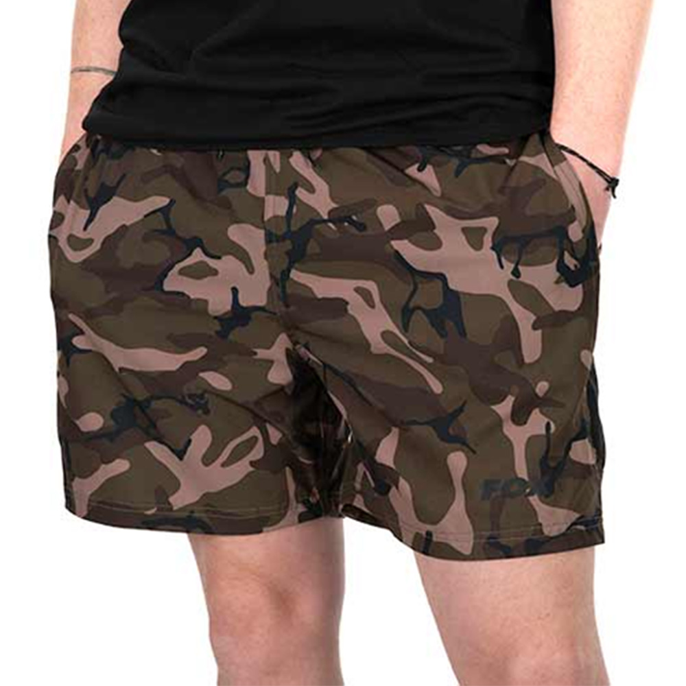 Short De Bain Fox Black/camo Lw Swim Shorts Carpe - Taille: M