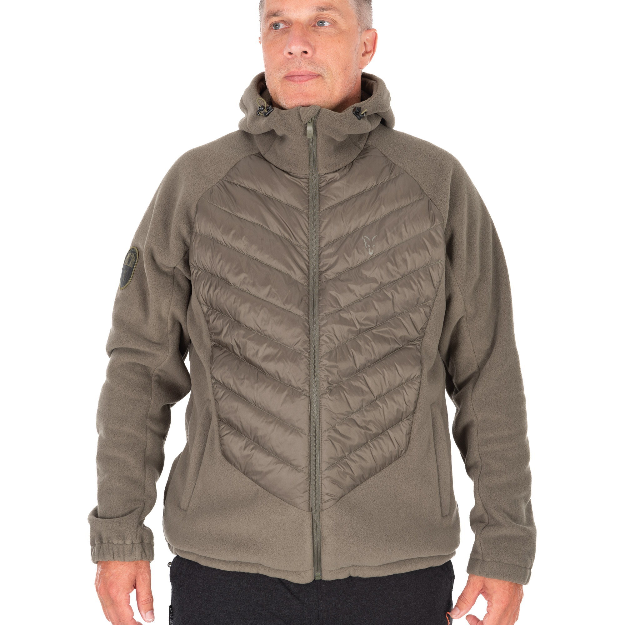 Veste Fox Explorer Fleece Hooded Carpe - Taille: Xl