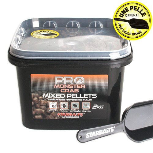 Pellets Starbaits Probiotic Monster Crab 2kg Carpe