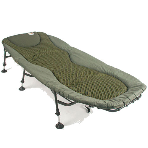 Bed Chair Carp Design Green Line Evo 6 Pieds Carpe
