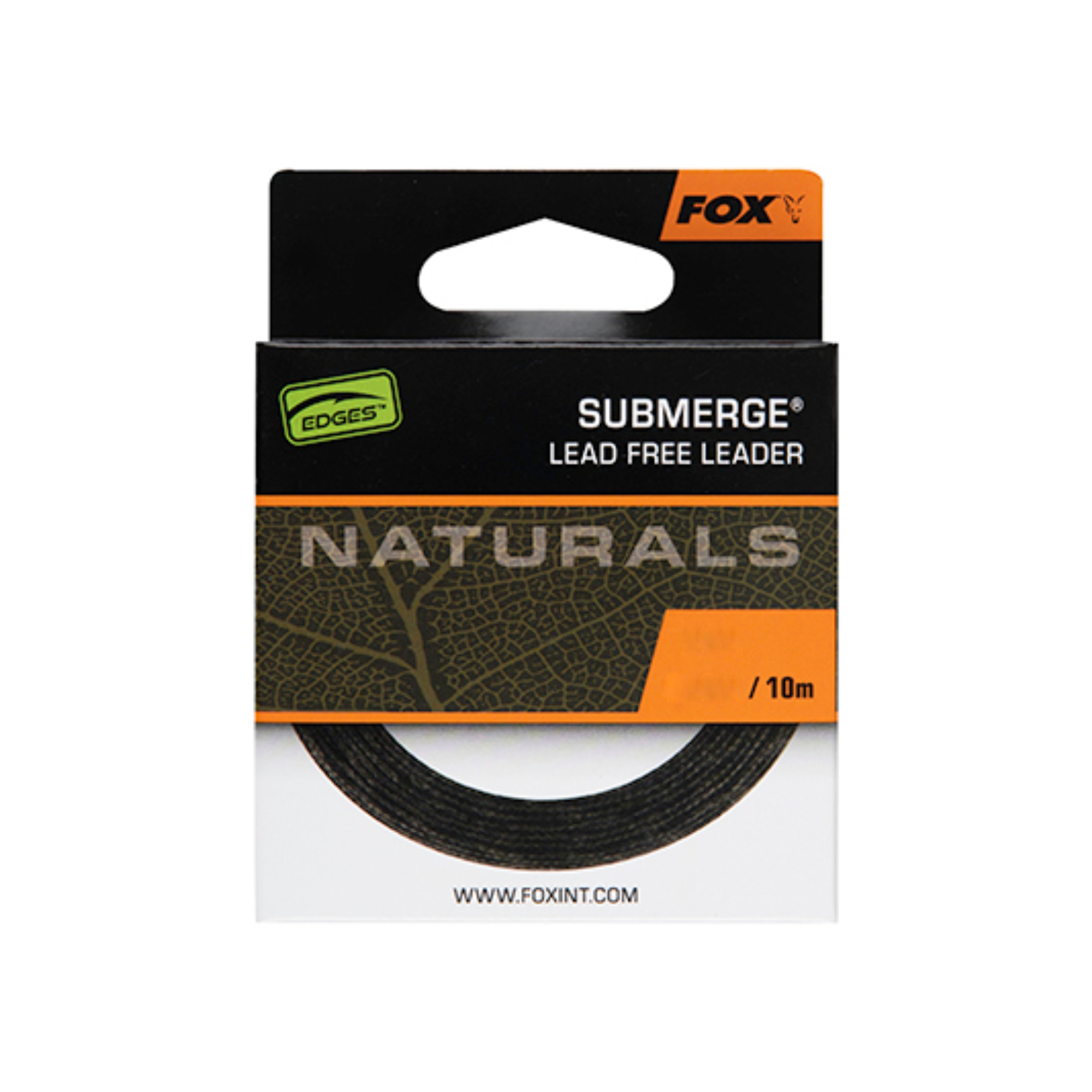 Softcore Fox Edges Naturals Submerge Leader 10m Carpe - Résistance (en Livres): 50lbs