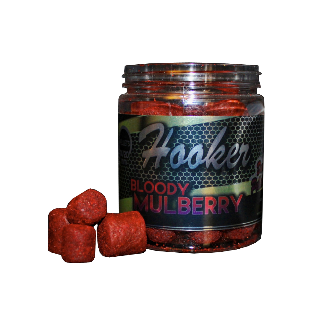 Pellets Pro Elite Baits Gold Hookers 14/20mm Bloody Mulberry 130g Carpe