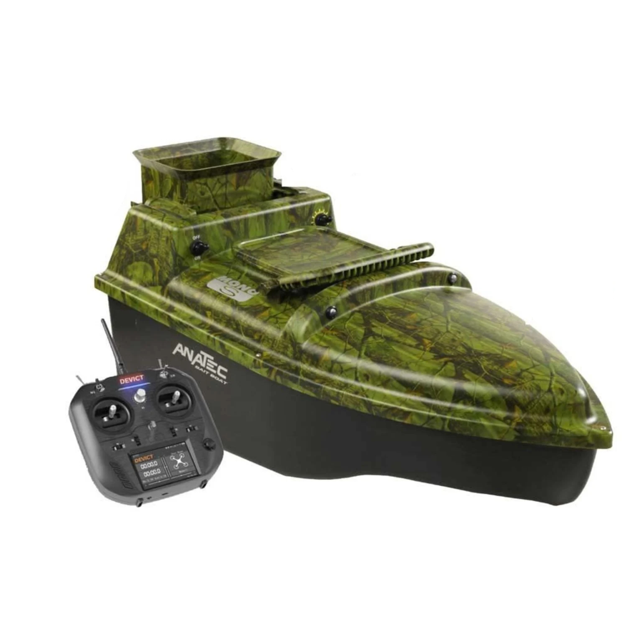 Bateau Amorceur Anatec Monocoque S Oak Lithium 16a Brushless De-sr07 Carpe